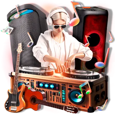 Мистери бокс с колонками